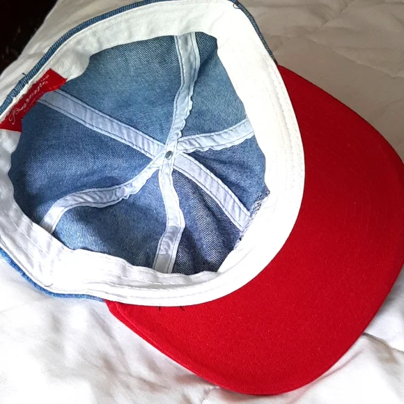 Supreme Washed Denim Fitted 6- Panel *SS13*